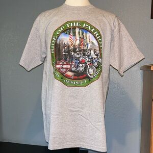Vintage Harley-Davidson Ride Of The Patriots NWOT size L